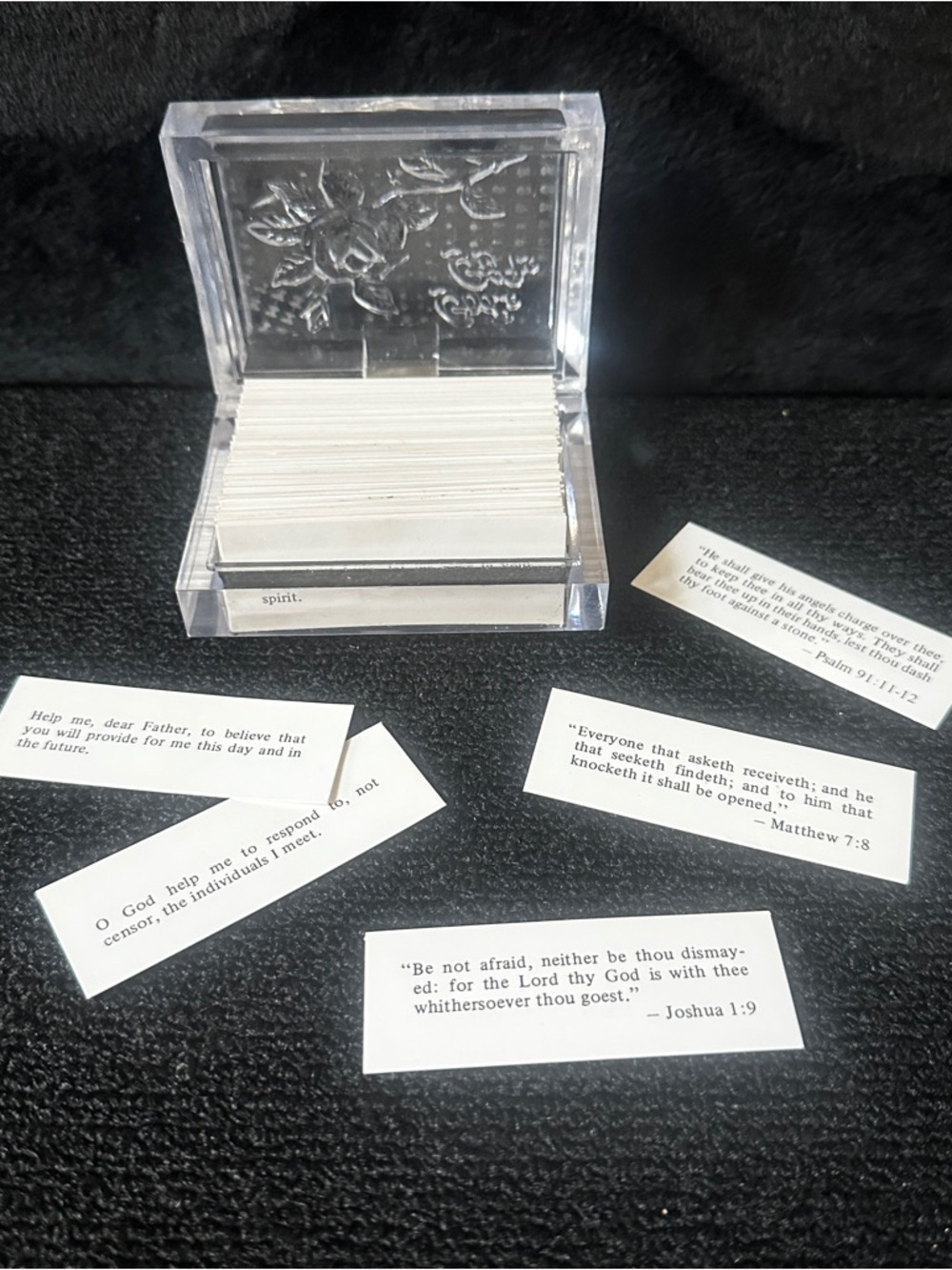 Scripture Card Box - Picture 2 of 9